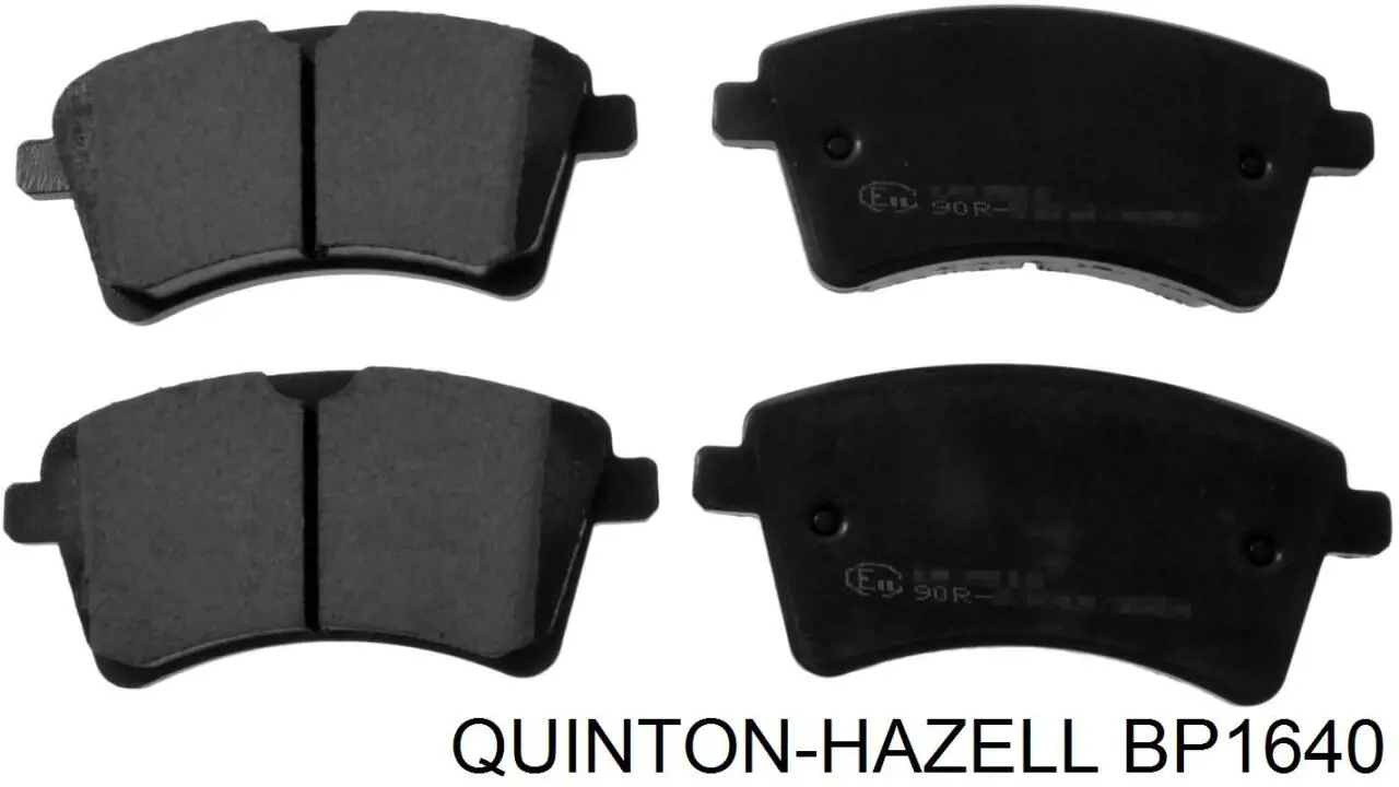 Гальмівні колодки QUINTON HAZELL BP1640 ціна, від 22.88 USD