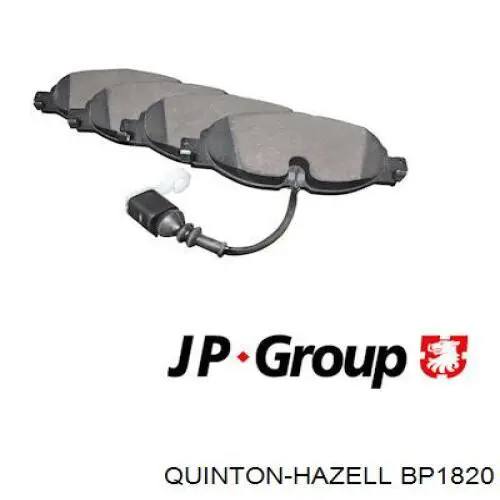 BP1820 QUINTON HAZELL Передні гальмівні колодки