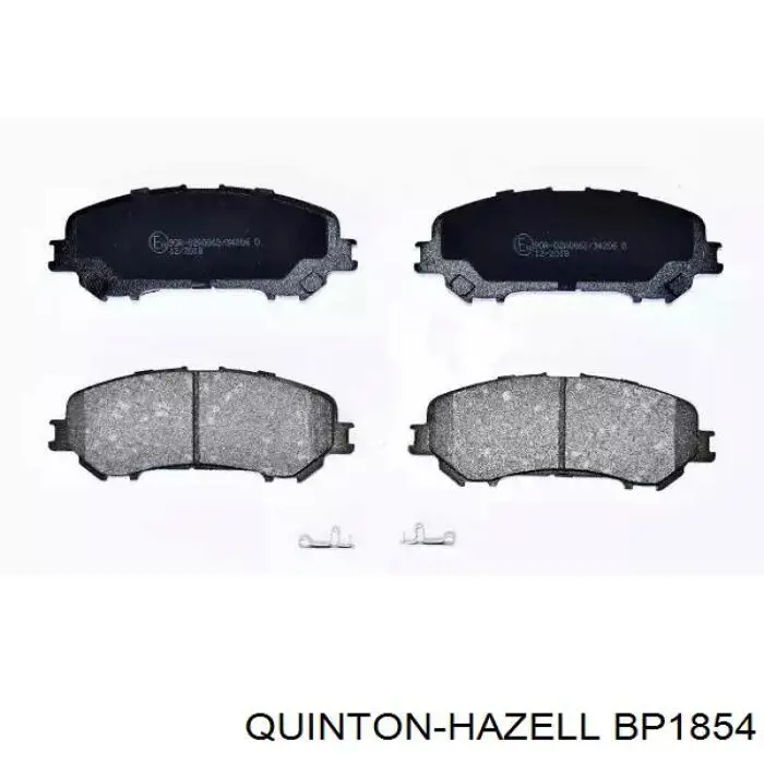 Гальмівні колодки QUINTON HAZELL BP1854 ціна, від 30.49 USD