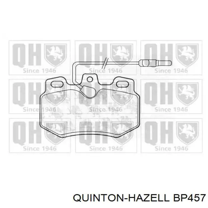 Тормозні колодки QUINTON HAZELL BP457