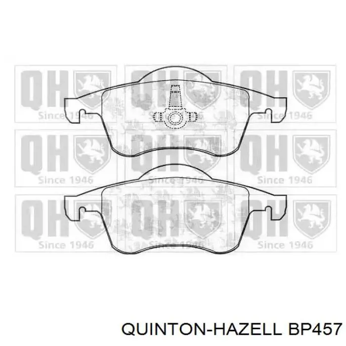 BP457 QUINTON HAZELL Передні гальмівні колодки