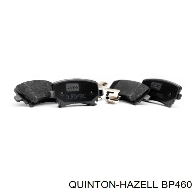 Купити BP460 QUINTON HAZELL Колодки гальмівні передні, дискові