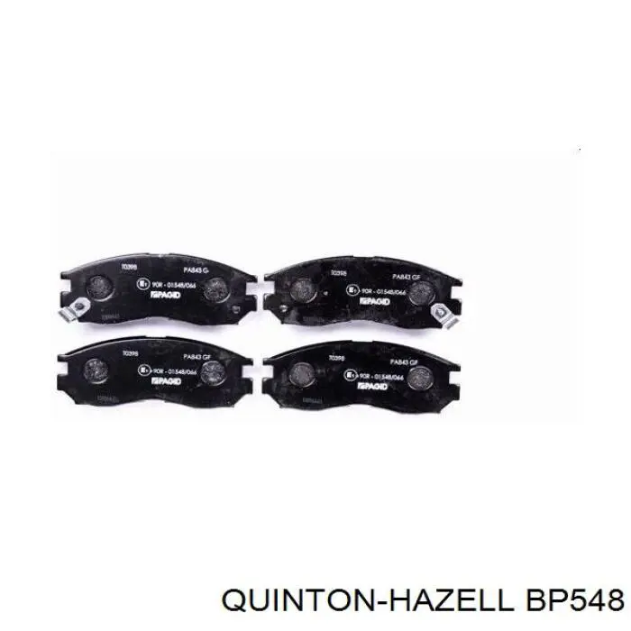 Гальмівні колодки QUINTON HAZELL BP548 ціна, від 12.94 USD