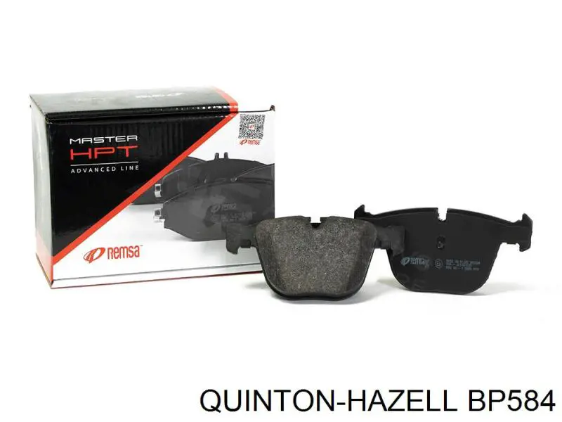 BP584 QUINTON HAZELL Передні гальмівні колодки