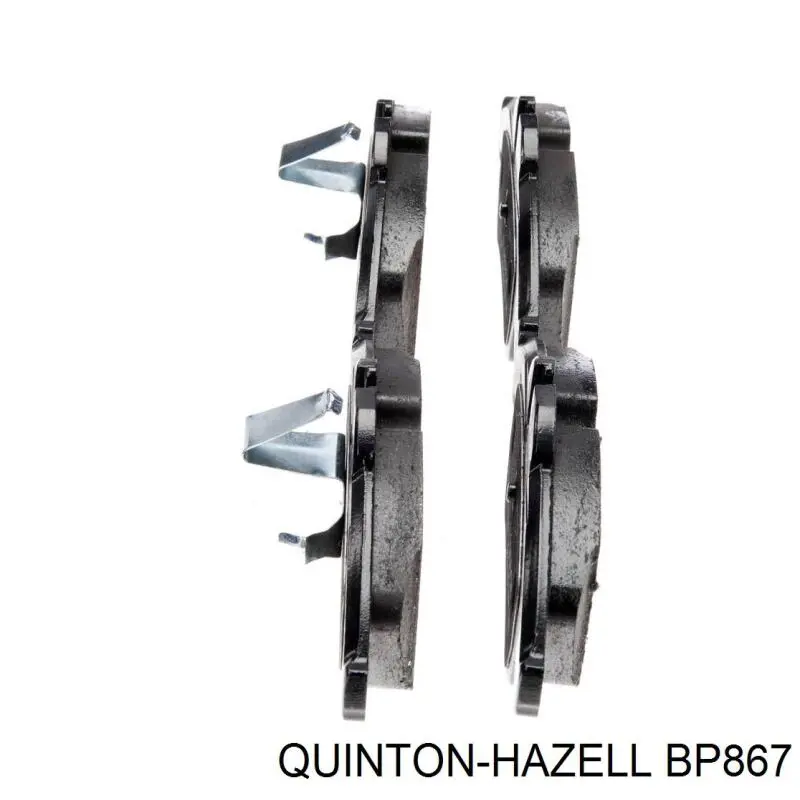 Гальмівні колодки QUINTON HAZELL BP867 ціна, від 21.74 USD