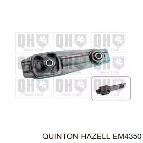 Купити EM4350 QUINTON HAZELL Задня опора двигуна