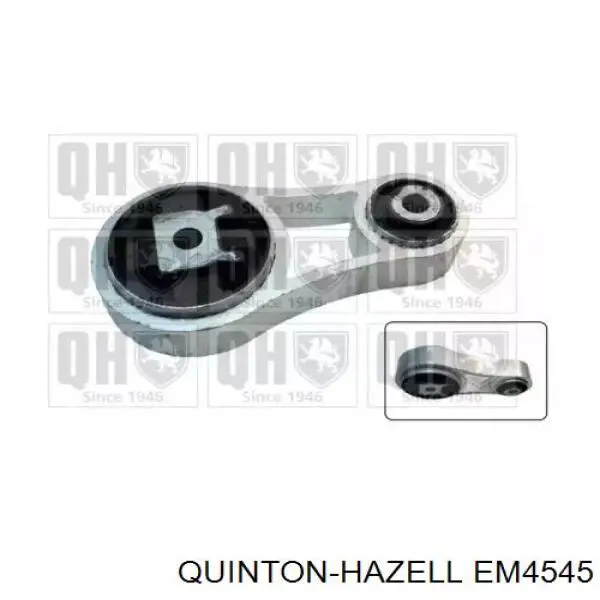 Подушка (опора) двигуна, задня QUINTON HAZELL EM4545 ціна, від 27.61 USD