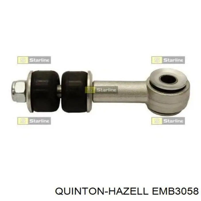 Втулка стабілізатора переднього внутрішня EMB3058 QUINTON HAZELL