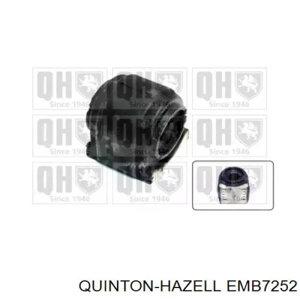 EMB7252 QUINTON HAZELL Втулка стабілізатора переднього