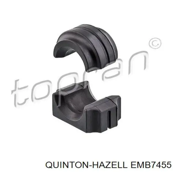 EMB7455 QUINTON HAZELL втулка стабілізатора переднього