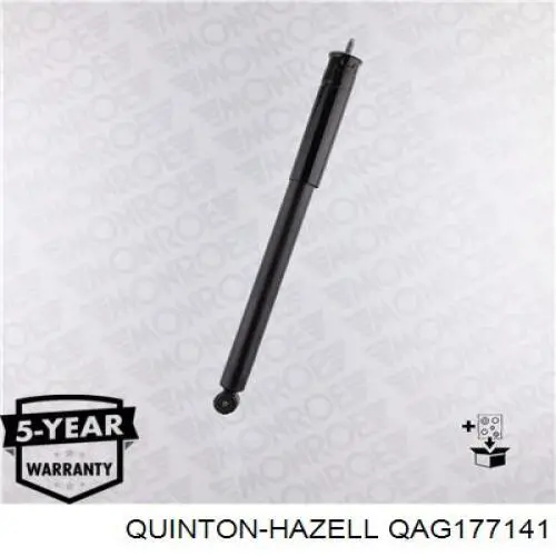 Амортизатор задній QUINTON HAZELL QAG177141 ціна, від 27.27 USD