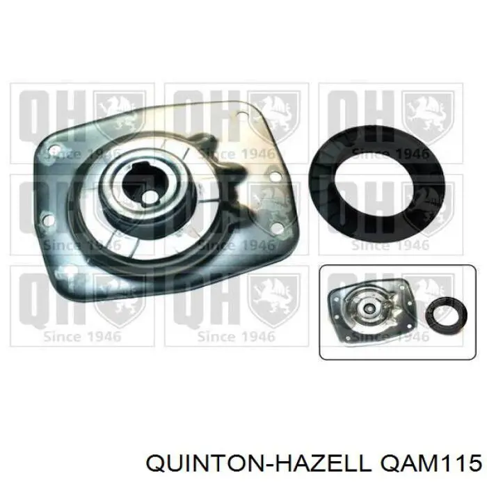 Підшипник опорний амортизатора, переднього QUINTON HAZELL QAM115 ціна, від 13.34 USD