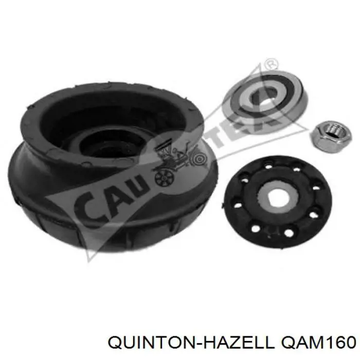 Підшипник опорний амортизатора, переднього QAM160 QUINTON HAZELL