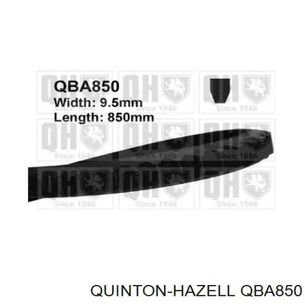 Купити QBA850 QUINTON HAZELL Ремінь генератора