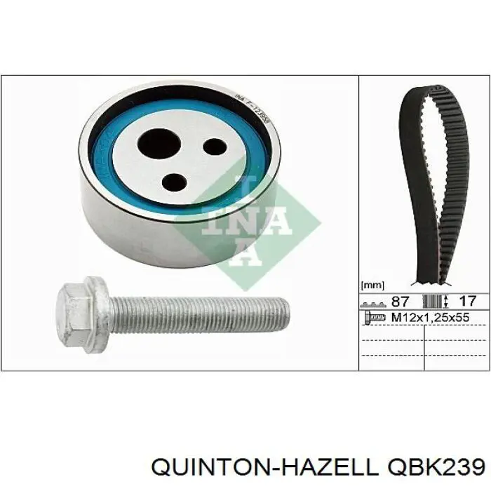 Комплект ГРМ 8671018735 Renault (RVI)