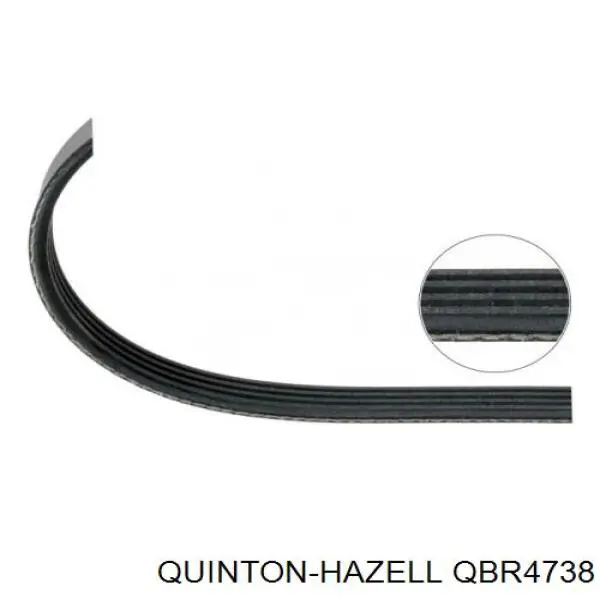 Купити QBR4738 QUINTON HAZELL Ремінь генератора