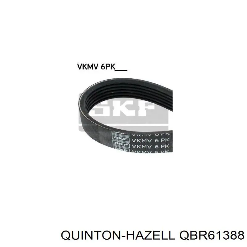 Купити QBR61388 QUINTON HAZELL Ремінь генератора
