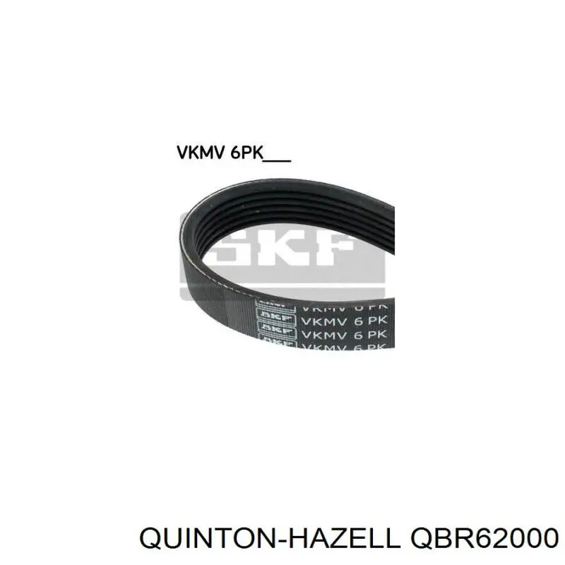 Ремінь генератора QBR62000 QUINTON HAZELL