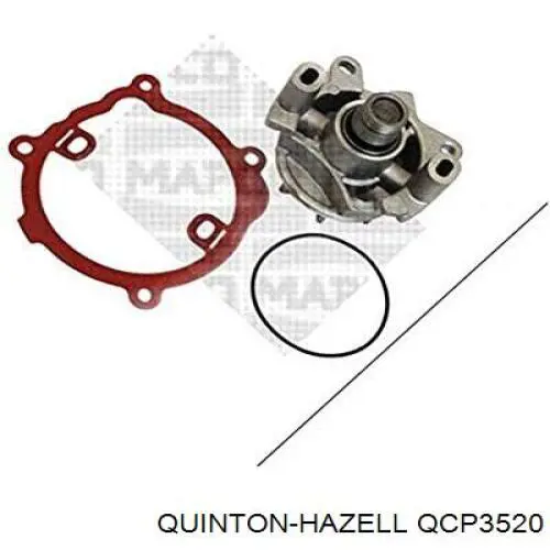 Помпа охолодження Polcar S10292 ціна, від 23.55 USD