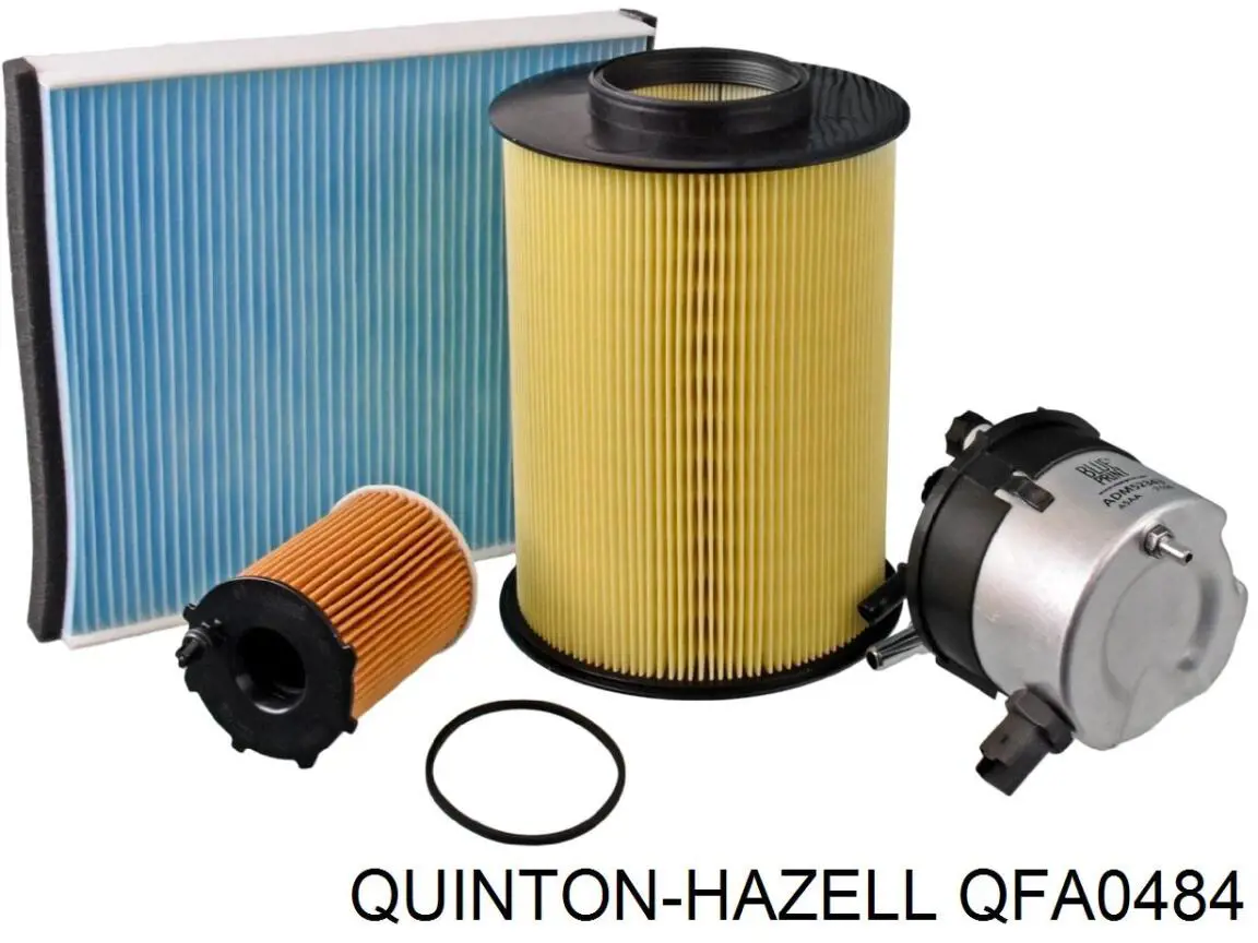 Елемент повітряного фільтра QUINTON HAZELL QFA0484 ціна, від 11.42 USD