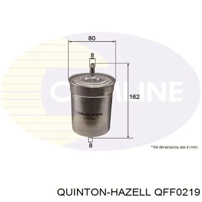 Купити QFF0219 QUINTON HAZELL Фільтр-відстійник палива грубої очистки
