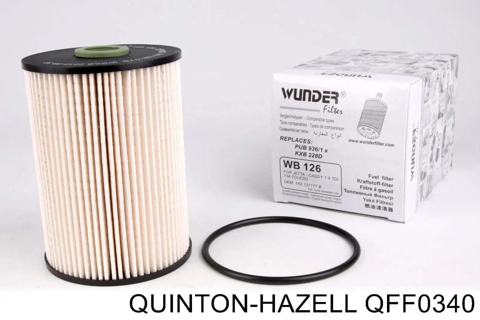 Фільтр тонкого очищення палива QUINTON HAZELL QFF0340 ціна, від 12.11 USD