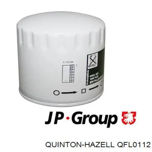 Масляний фільтр двигуна QUINTON HAZELL QFL0112 ціна, від 5.67 USD