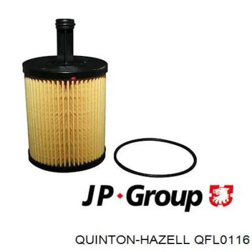 Масляний фільтр двигуна QUINTON HAZELL QFL0116 ціна, від 5.19 USD