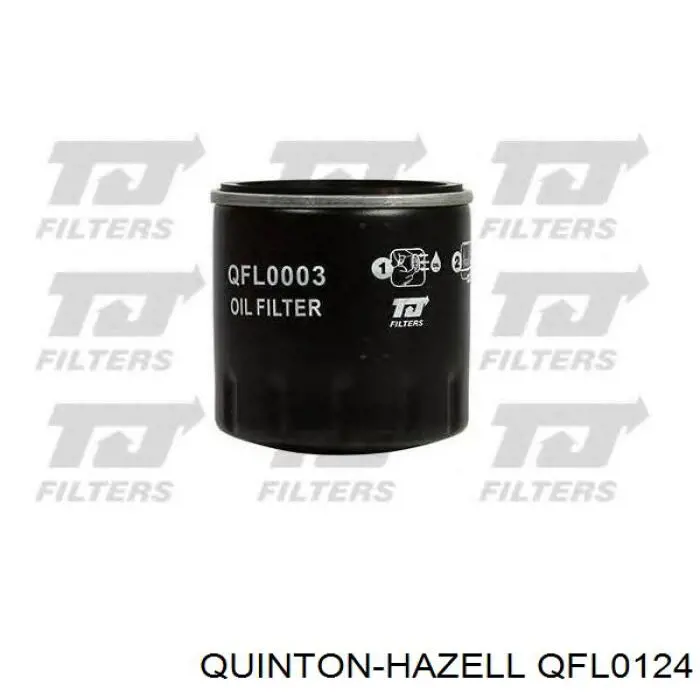 Масляний фільтр QFL0124 QUINTON HAZELL