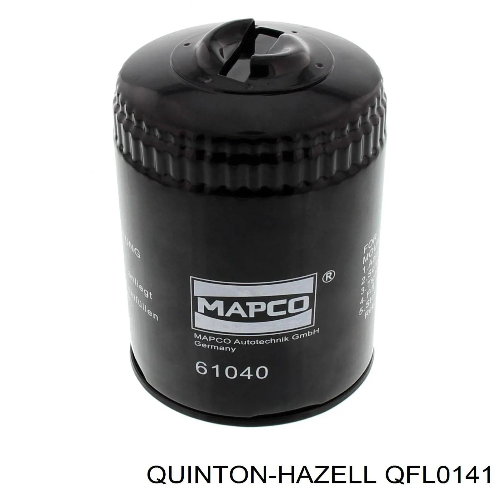Масляний фільтр двигуна QUINTON HAZELL QFL0141 ціна, від 8.35 USD