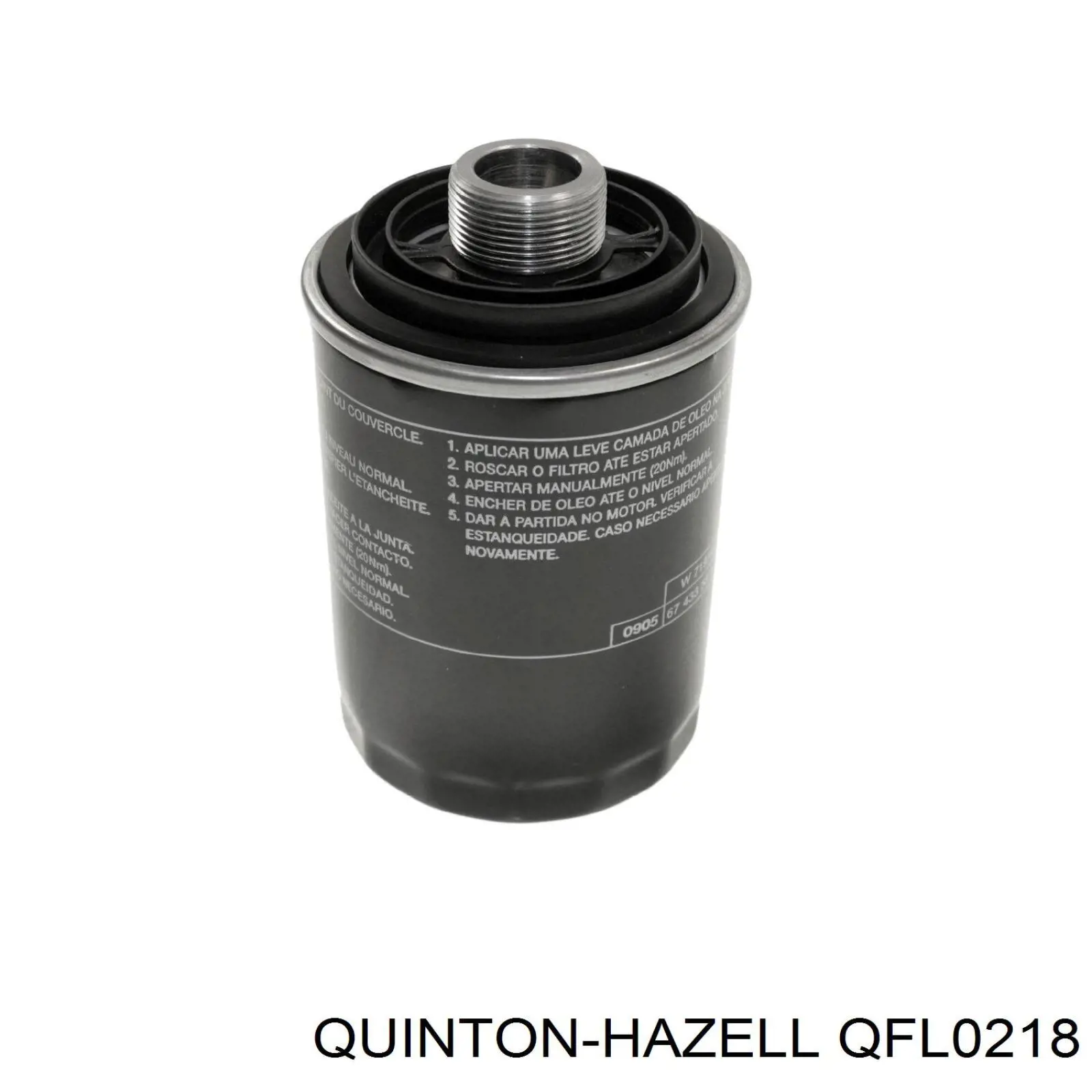 Масляний фільтр двигуна QUINTON HAZELL QFL0218 ціна, від 12.74 USD