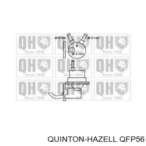 QFP56 QUINTON HAZELL паливний насос, механічний