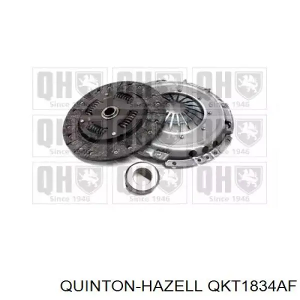 Купити QKT1834AF QUINTON HAZELL Комплект зчеплення (диск, корзина, підшипник)