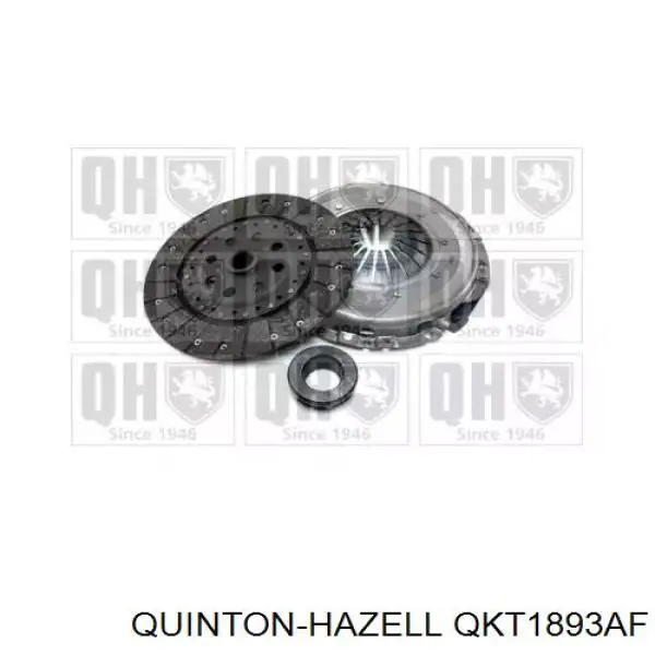 Комплект зчеплення (3 частини) QKT1893AF QUINTON HAZELL