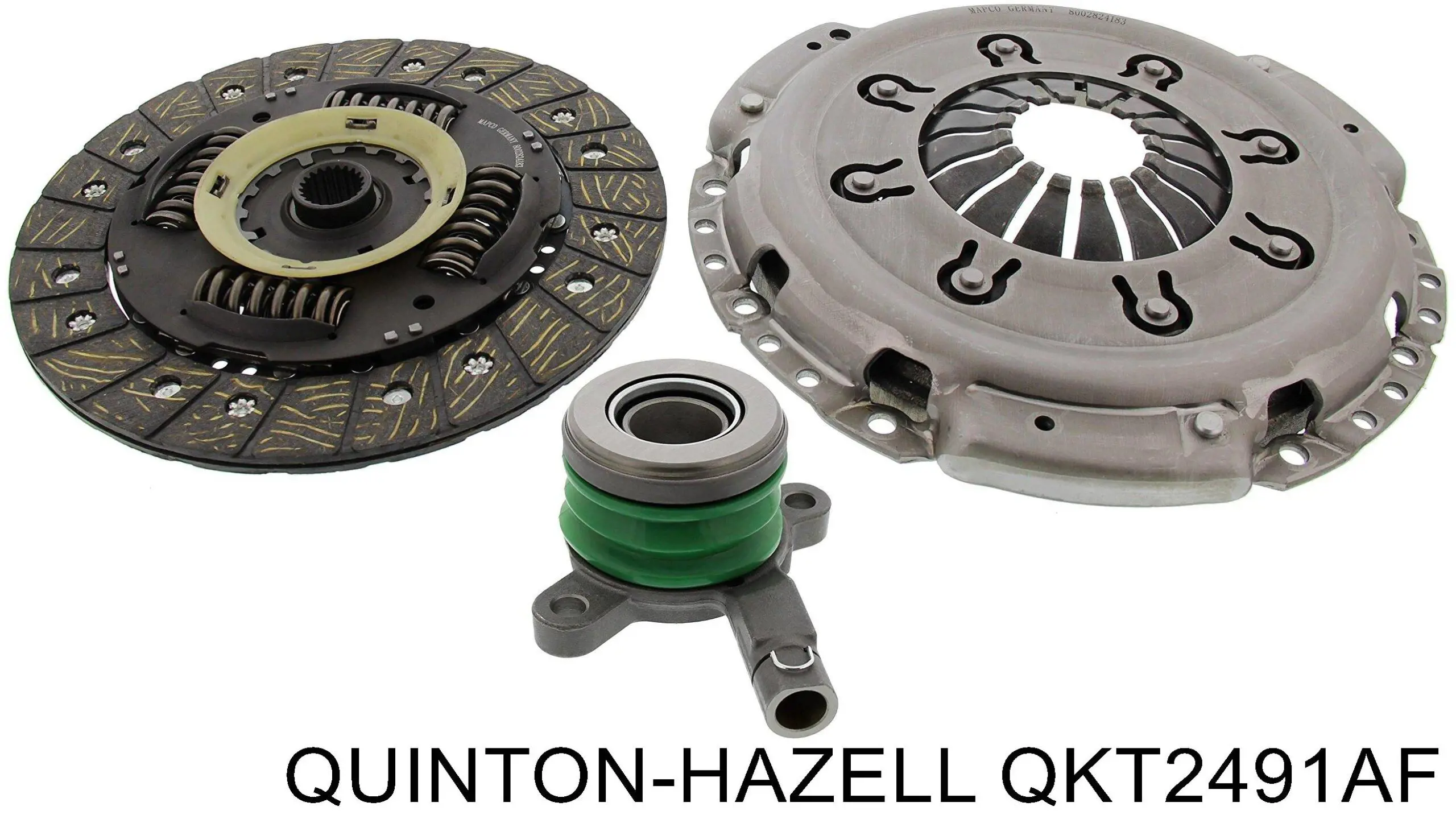 QKT2491AF QUINTON HAZELL комплект зчеплення (3 частини)