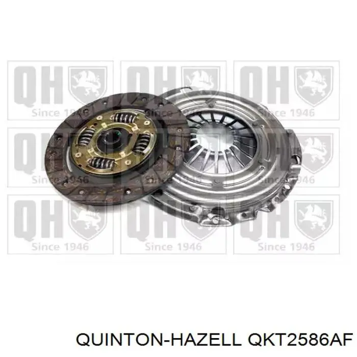 Комплект зчеплення (3 частини) QKT2586AF QUINTON HAZELL