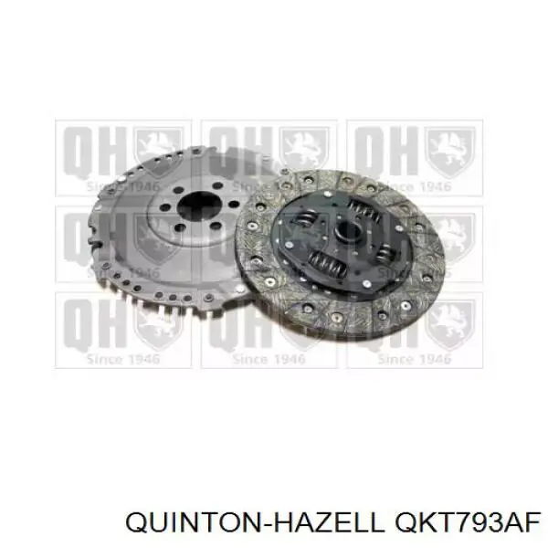 Комплект зчеплення (3 частини) QUINTON HAZELL QKT793AF ціна, від 71.85 USD