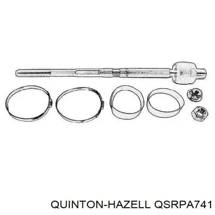 QSRPA741 QUINTON HAZELL Насос гідропідсилювача