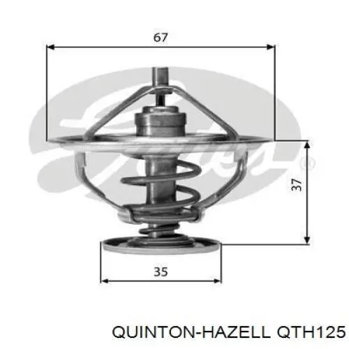 Термостат 11531251041 BMW