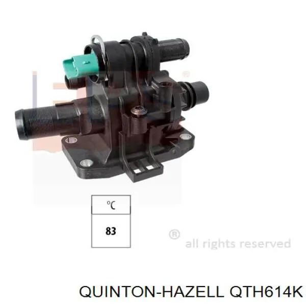 Купити QTH614K QUINTON HAZELL Корпус термостата