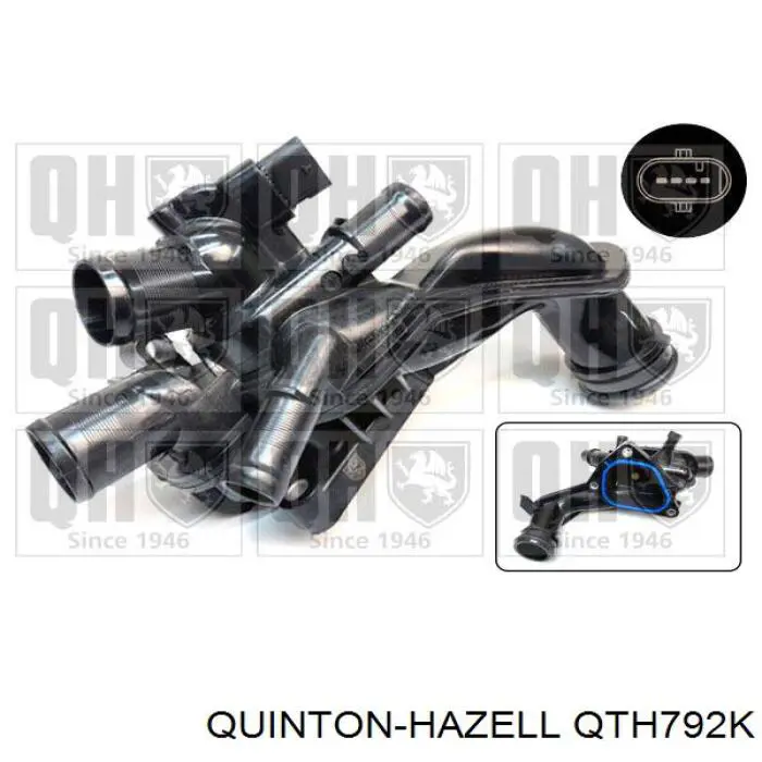 Корпус термостата QTH792K QUINTON HAZELL