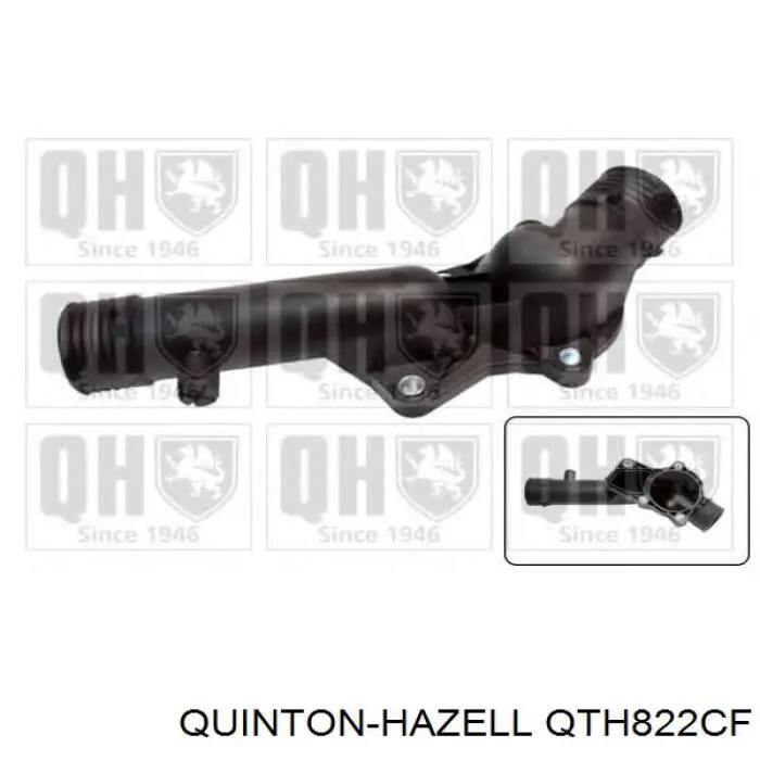 Купити QTH822CF QUINTON HAZELL Фланець системи охолодження (трійник)