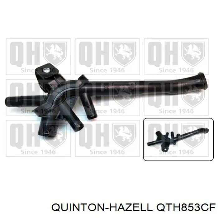 Фланець системи охолодження (трійник) Aslyx AS201216 ціна, від 11.27 USD
