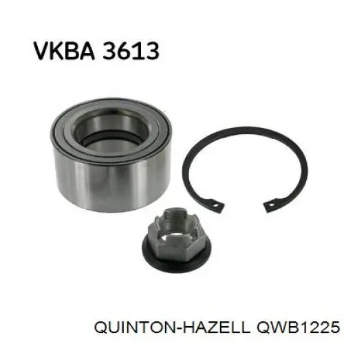 Купити QWB1225 QUINTON HAZELL Підшипник ступиці передньої
