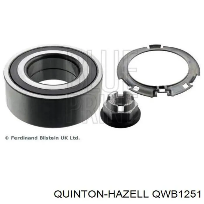 Купити QWB1251 QUINTON HAZELL Підшипник ступиці передньої
