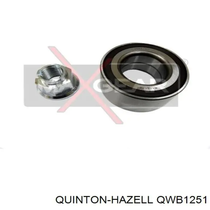 Комплект підшипник маточини передньої QUINTON HAZELL QWB1251 ціна, від 26.14 USD