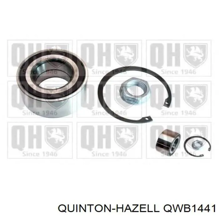QWB1441 QUINTON HAZELL Підшипник маточини передньої