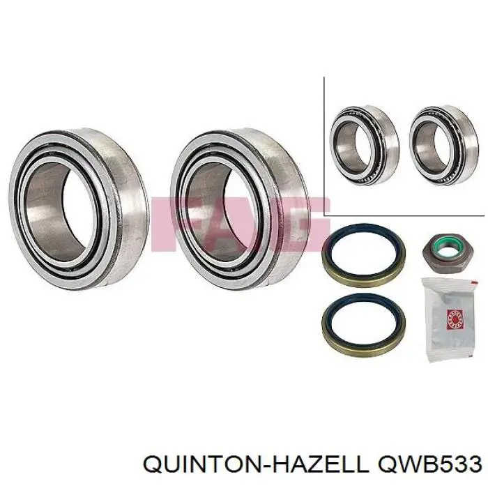 Підшипник маточини задньої Ford 5012478 ціна, від 21.96 USD