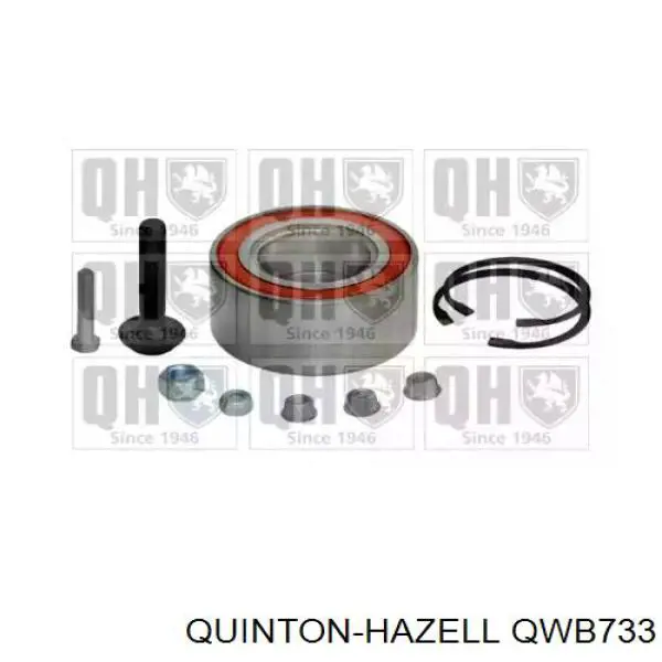 Купити QWB733 QUINTON HAZELL Підшипник маточини передньої/задньої