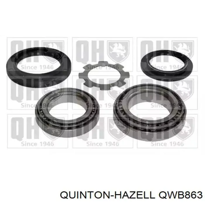 QWB863 QUINTON HAZELL Підшипник маточини передньої